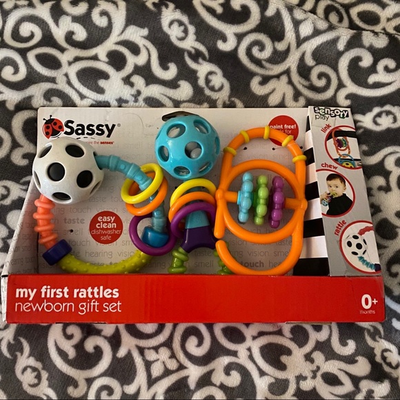sassy my first rattles